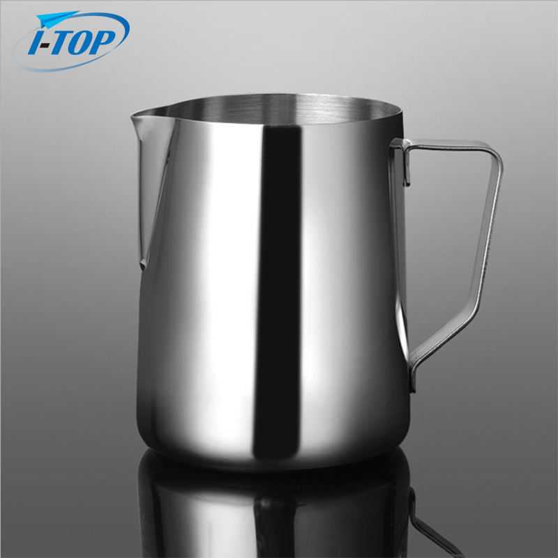 Milk Pitcher Pink Coating Colorful Espresso Latte Art Garland Frother Barista Stainless Steel Coffee Frothing Pitcher Milk Jug