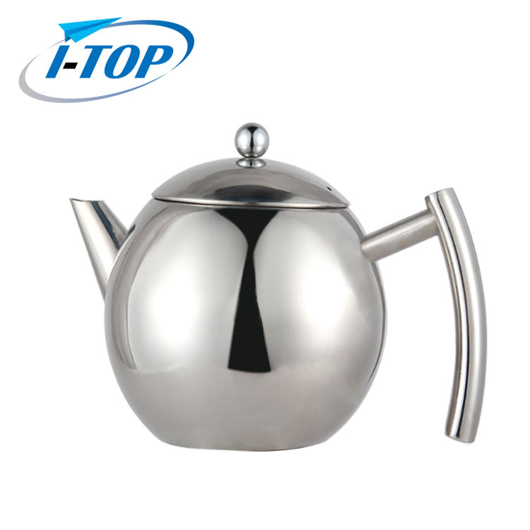 34oz/50oz stainless steel teapot with infuser for loose tea insulation keeps tea warm for longer tea pot