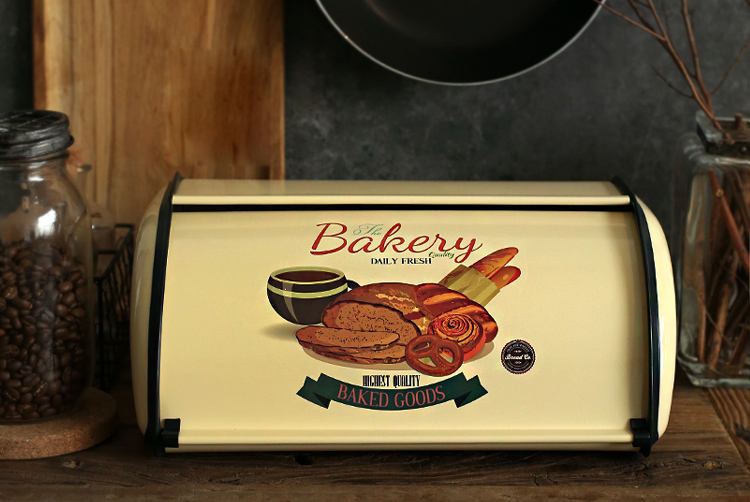 vintage bread box