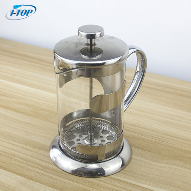 I-TOP GFP05 Personalized High Quality Cheap Glass Prensa Francesa Coffee French Press