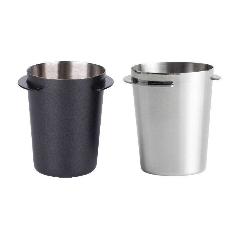 58mm Coffee Dosing Cup, Stainless Steel Coffee Dosing Cup, Powder Feeder Part For Coffee Tamper Espresso Coffee Machine Tools