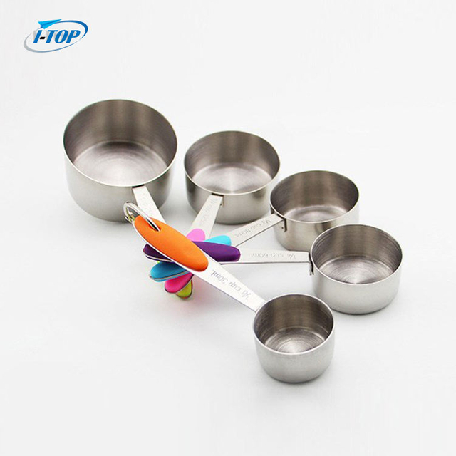 Hot sale stainless steel measuring cups and measuring spoons set