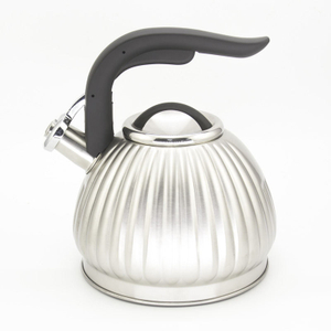 New design stainless steel water tea whistling kettle