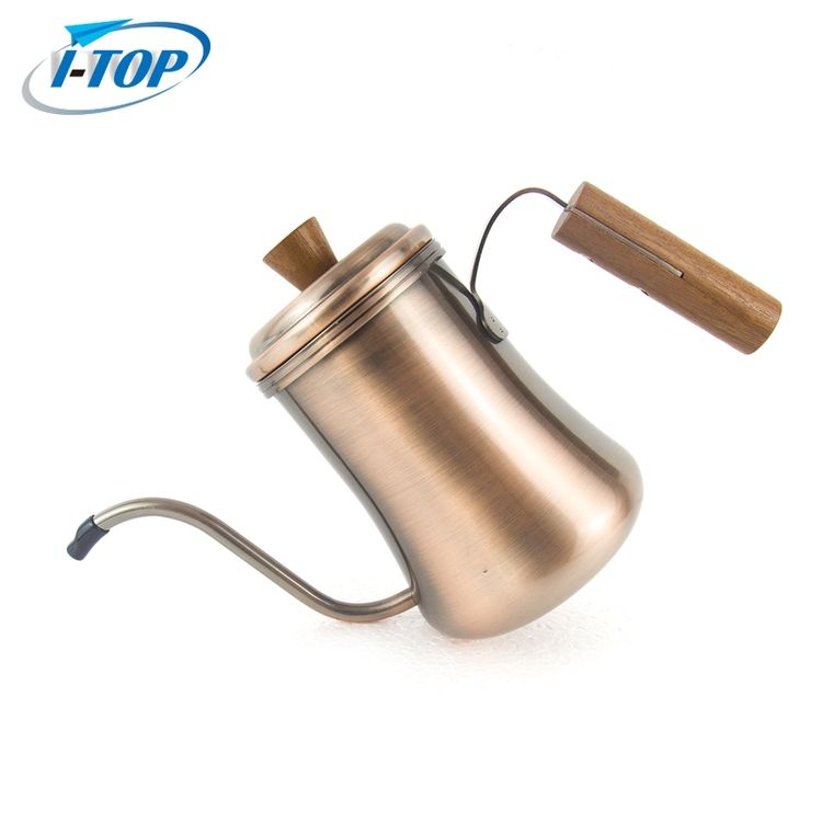Top Seller Gooseneck Stainless Steel Pour Over Heat Water Pot Tea Coffee Drip Kettle
