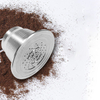 2022 New Product Nespresso Refillable Compatible Coffee Filter Capsule Pods Reusable Stainless Steel Coffee Capsule