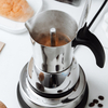 Stainless Steel Moka Pot Inox 18/8 Espresso Maker Mocha Pot Heat Induction Available Nylon Handle