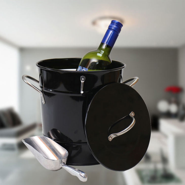 Bar Supply party Ice beer bucket Double Wall Stainless Steel Insulated Ice Bucket for Home Bar