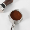 Handheld Stainless Steel Espresso Press with Wooden Handle for Coffee Grounds Coffee Tamper