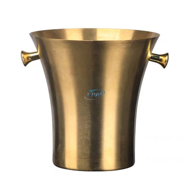 Bar Tools Portable Beer Barrel Chiller Champagne Wine Bucket Double Walled Stainless Steel Ice Bucket For outdoor Buffet Reunion