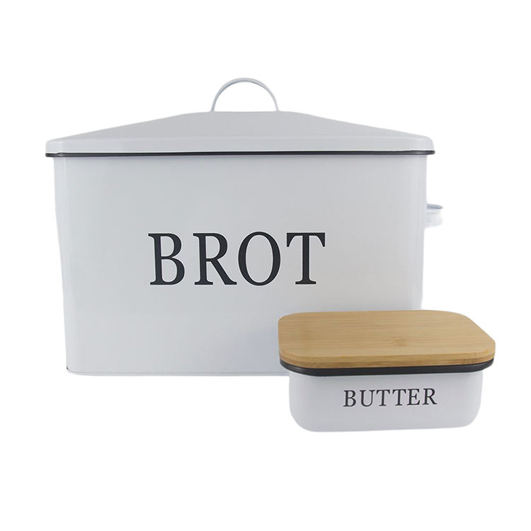 Best-selling stainless steel bread box Metal bread bin food container for kitchen