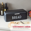 Wholesale Good Quality Stainless Steel Food Bread Storage Box High Capacity Metal Bread Bin Container For Kitchen