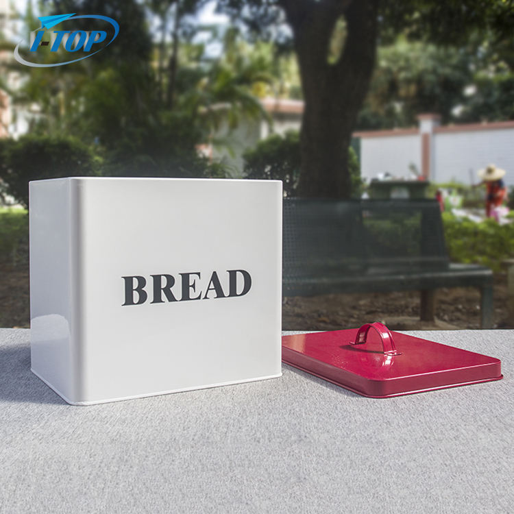 Metal bread bin/Metal bread storage box for kitchen using
