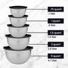 Factory Direct Cheap Price Salad Bowl Beat Eggs Basin With Silicone Airtight Lid Grater Mixing Bowl Set Stainless Steel Mixing B