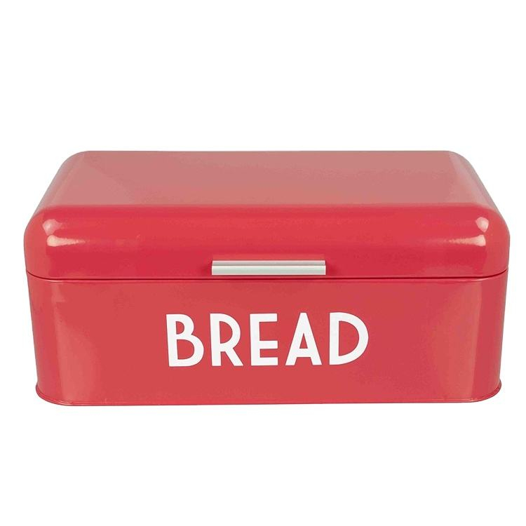 Popular Stainless Steel Food Bread Storage Bin Big Metal Makeup Cosmetic Storage Box Set