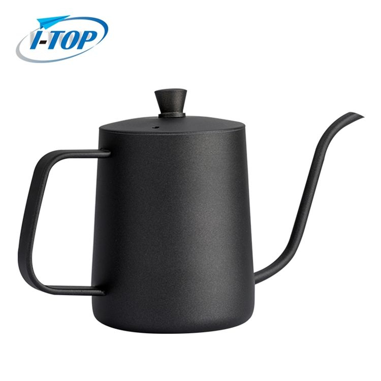 Upgrade 600 Ml Stainless Steel Barista Pour Over Coffee Travel Kettle Tea Kettle Pot with Gooseneck Espresso Coffee Maker