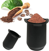 54mm Espresso Dosing Cup Coffee Mug Coffee Ground Weighing Barista Accessories with Aluminum Metal for Espresso Machine