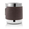 Milk Frothing Pitcher Stainless Steel Milk Steamer Jug Rounded Spout Heat Resistant Silicone Grip Pads Milk Jug