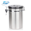 Factory Direct Stainless Steel Kitchen Storage Jar Airtight Sugar Food Coffee Canister