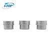 Wholesale Custom Kitchen Storage Set of 3 Can Jar Coffee Tea Sugar Stainless Steel Metal Canister Sets With Lid