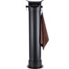 Knock Box for Espresso Grounds, Commercial Floor Standing Barista Style Absorbent Knockbox with Removable Non-Slip Base
