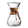 High Quality Borosilicate Glass Stainless Steel Filter Pour over Coffee Dripper