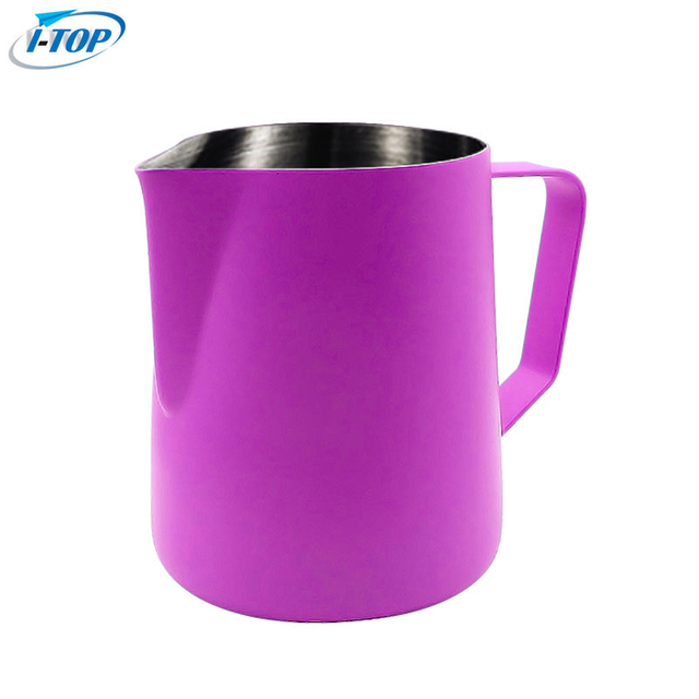Stainless Steel Frothing Pitcher Jug Steaming Pitcher Suitable For Coffee Latte And Frothing Milk