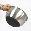 Multifunctional Stackable 2 PCS Set Colour Stainless Steel Salad Mixing Bowl For Baking