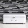 Popular Stainless Steel Food Bread Storage Box Containers Big Stainless Steel Bread Bin With Lid