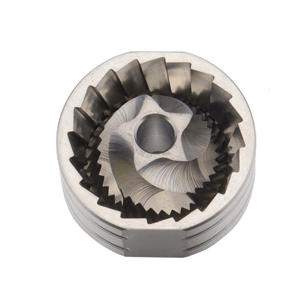 high quality stainless steel SUS420 48mm household Espresso electric coffee grinder coffee bean grinding conical burr Titanium