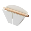 Hand-brewed coffee filter paper holder storage box fan-shaped V60 filter paper holder refrigerator magnetic absorption tray