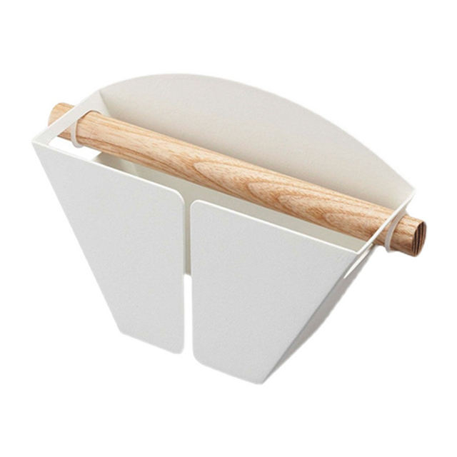 Hand-brewed coffee filter paper holder storage box fan-shaped V60 filter paper holder refrigerator magnetic absorption tray