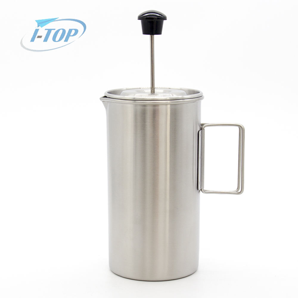 Camping Coffee Percolator Pot 304 Stainless Steel for Coffee Making Outdoor Traveling Campfire Stovetop Fast Brew Coffee Press