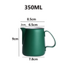 Milk Pitcher Barista 600ml Stainless Steel Milk Jug Frothing Cup Metal Coffee Espresso Steaming Milk Pitcher