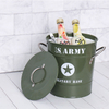 Wine Bucket Wholesale Double Wall Stainless Steel Insulated champagne Ice Bucket With included Strainer Keeps Ice Cold