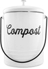 1.3 Gal Composter for Kitchen Countertop Rust Proof Indoor Non Smell Filters Compost Bin with Lid