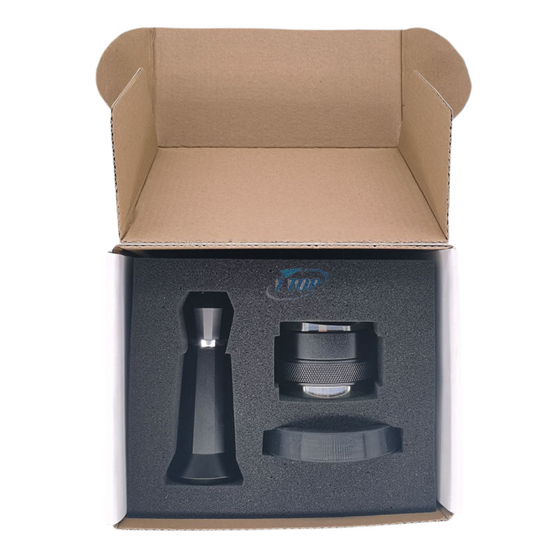 Espresso Coffee barista Stirring needles distributor set diamond-cut Handle and Stand distributor needles