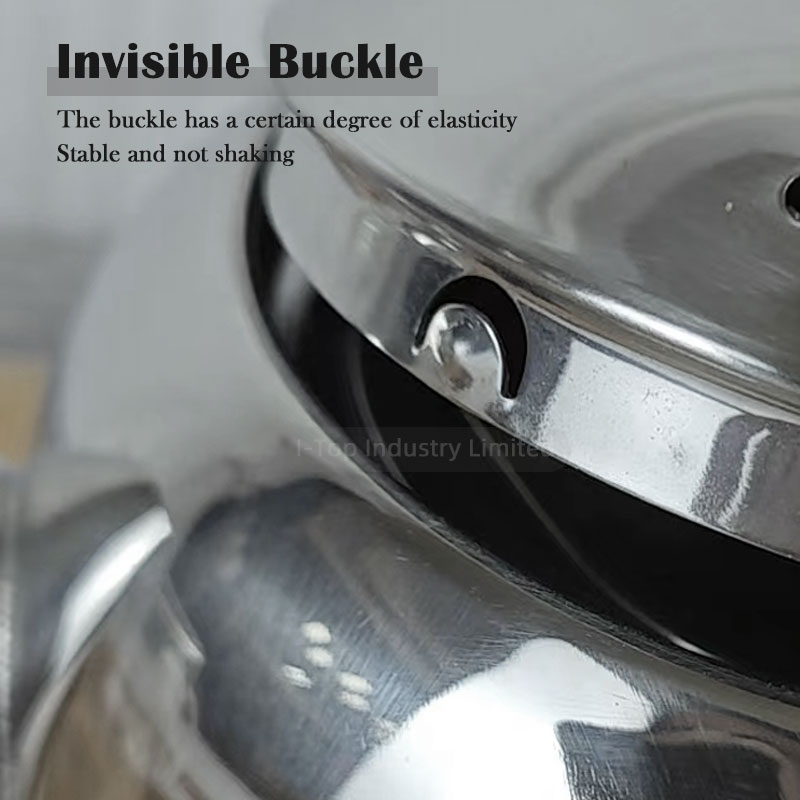 1200ml Stainless Steel Teapot Removable Filter Screen Coffee Pot Restaurant Hotel Teapot