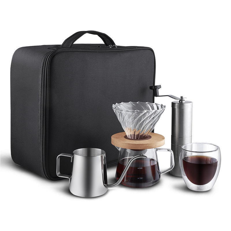 Hot Sale Portable Coffee Maker Ethiopian Hand Brewed V60 Travel Luxury Coffee Gift Sets