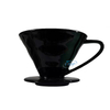 Custom multicolor embossed porcelain v60 coffee filter ceramic pour over coffee dripper