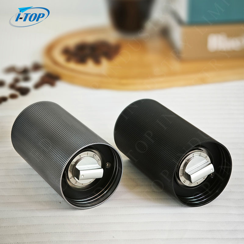 Wholesale Portable Outdoor Stainless Steel Hand Coffee Mill Manual Coffee Bean Grinder For Drip Coffee