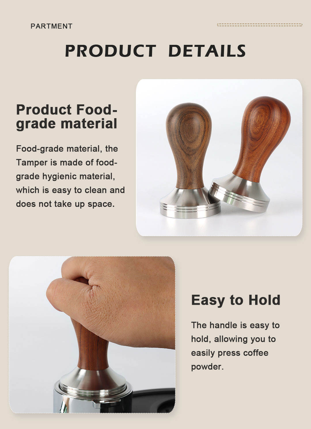 coffee tamper holder