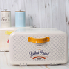 Large White Farmhouse Bread Box for Kitchen Countertop
