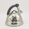 IT-CP1056 Silver Color Painting stainless steel whistling tea kettle