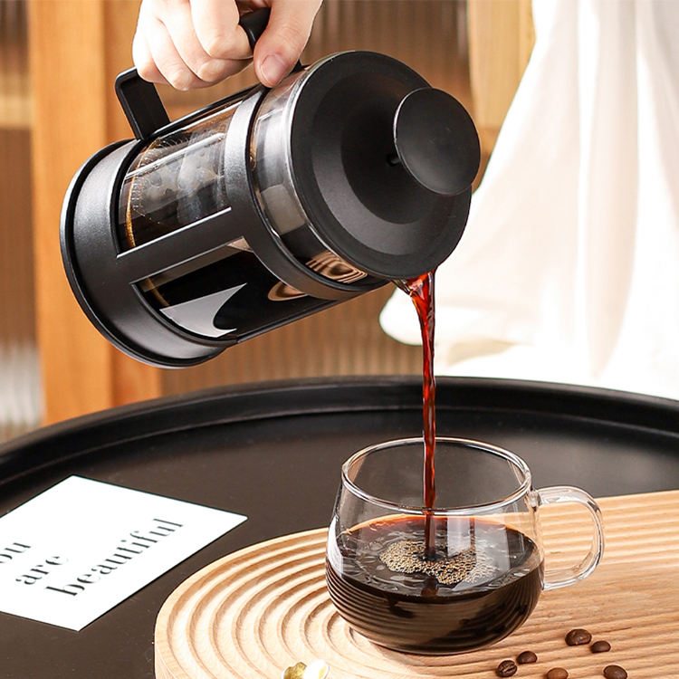 Eco-friendly Hot Sale Popular Coffee Press Bamboo French Press Coffee Maker