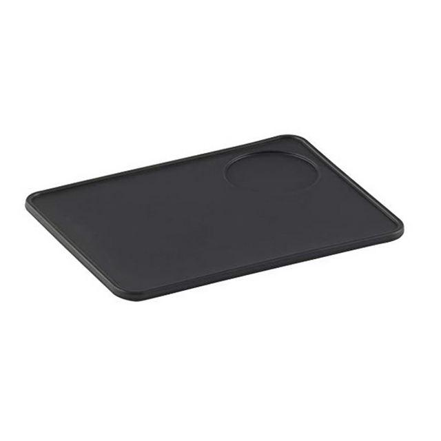 Wholesale Kitchen Accessories Black Anti-Slip Espresso Silicone coffee accessories Coffee Tamper Mat