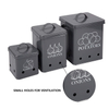 Hot Selling Metal Food Storage Container Potato Onion Garlic Kitchen canisters potato