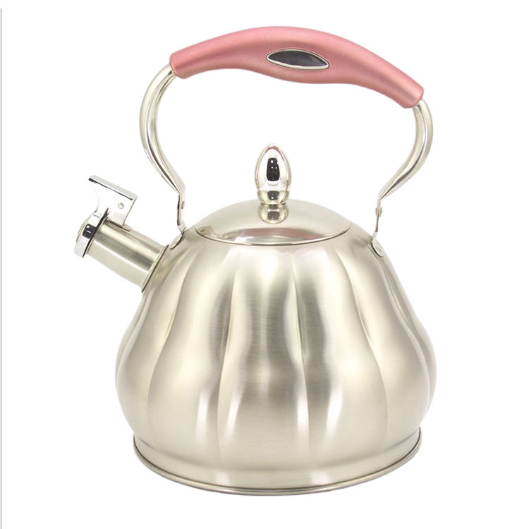 IT-CP1044 Wholesale Daily Use OEM Customized Color Painting whistling kettle tea kettle