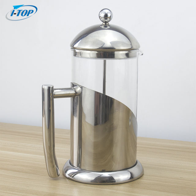 I-TOP GFP07 Factory Promotion Stainless Steel French Press Coffee Press For Household