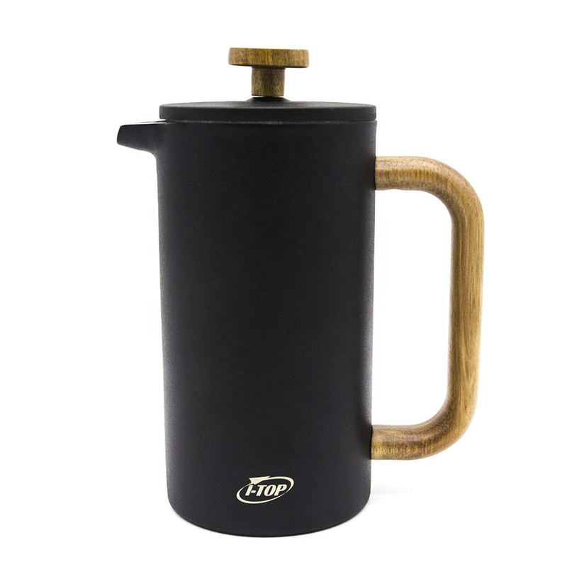 Stainless Steel 304 with 4-Level Filtration Systems Dishwasher Safe Double Wall Stainless Steel French Coffee Press