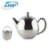 1L 1.5L Teapot Silver Stainless Steel Coffee Pot with Filter Egg Large Capacity Tea Pot